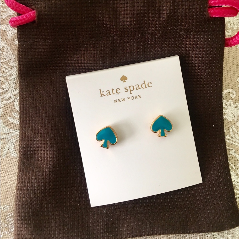 KATE SPADE Blue SPADE Earrings